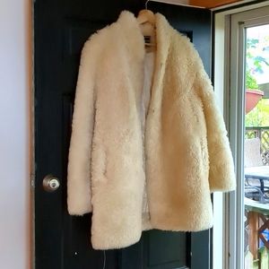 Douglas Ellis Aukland Wool Teddy Bear Coat M
